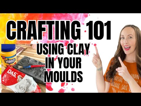 Видео: Основы рукоделия: как использовать глину в формах