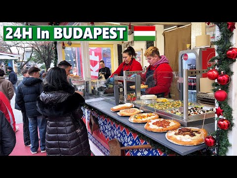 Видео: 24 часа в Будапеште: венгерский гуляш и уличная еда на рождественской ярмарке!