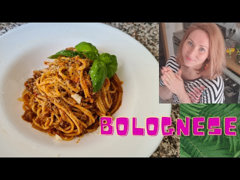 Видео: Соус Болонезе со спагетти в Термомиксе. Bolognese. Thermomix Rezepte.