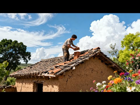 Видео: 🏠Мой отец так счастлив, когда ремонтирует родовой дом дедушки #дом #ремонт #строительство