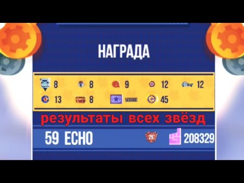 Видео: Результаты всех звёзд в C.A.T.S crash arena turbo stars