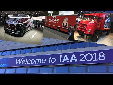 Видео: Выставка коммерческого транспорта в Германии IAA 2018