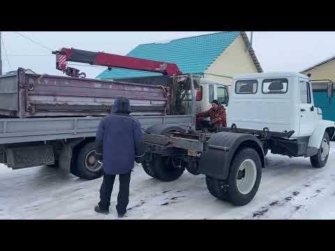 Видео: Свадьба на канале! Газ 3309 самосвал