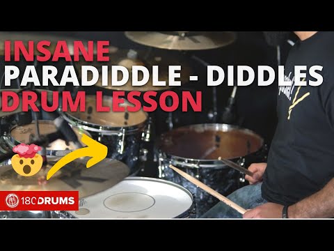 Видео: Безумный урок игры на барабанах Paradiddle-Diddles!