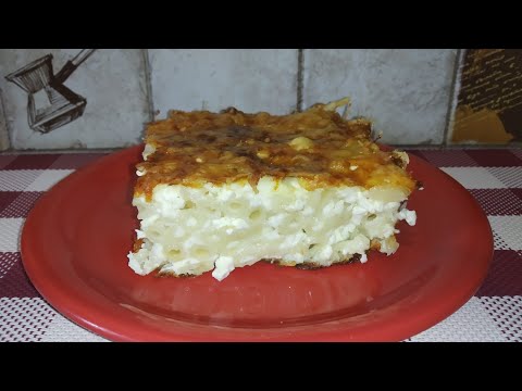 Видео: ЛАПШЕВНИК с творогом!. Простой и вкусный вариант ужина!
