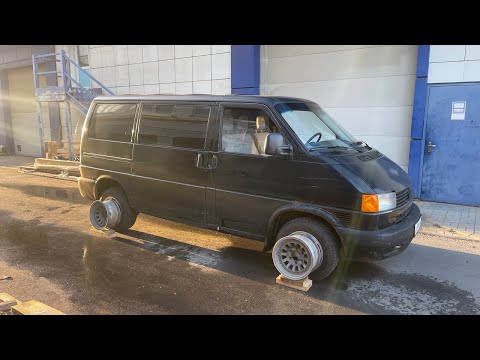Видео: VW T4: Меняем шкивы как перчатки. Капучино взамен масла. Диски от внедорожника на Т4