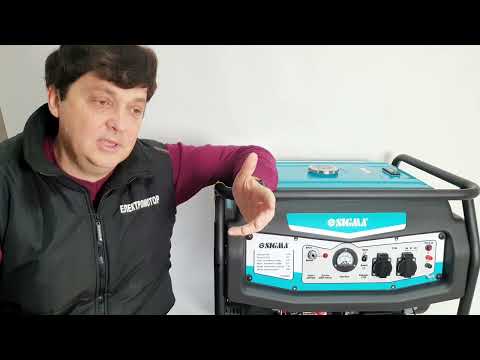 Видео: Генератор Sigma  6.0/6.5кВт   5710491 ᐉ ВОТ   что бросается сразу в глаза!