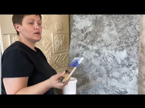 Видео: Наносим Штукатурку и Худеем :0 | Марморо с помощью шпателя