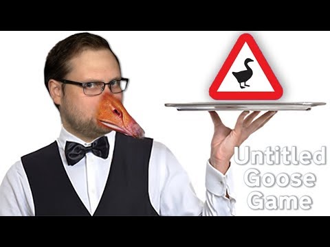 Видео: ГУСЬ УСТРОИЛСЯ НА РАБОТУ ► Untitled Goose Game #4