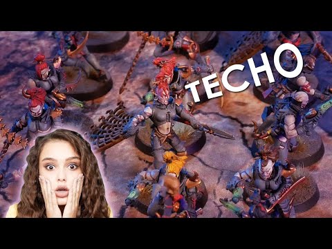 Видео: Собираю Drukhari - 37 - Drukhari не влезли на стол