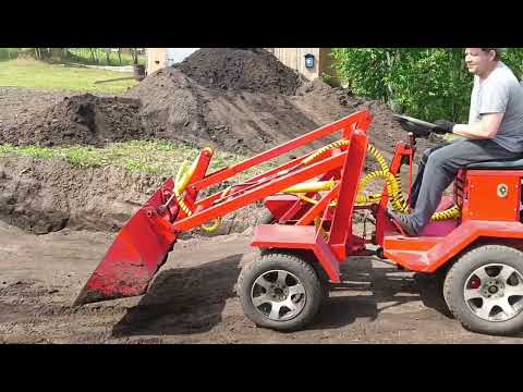 Видео: Минипогрузчик с реверсом и комбинированными мостами,с реверсом. часть 2