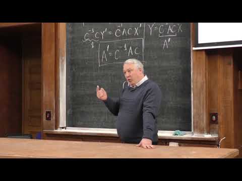 Видео: Овчинников А. В. - Линейная алгебра - Собственные значения и собственные векторы линейного оператора