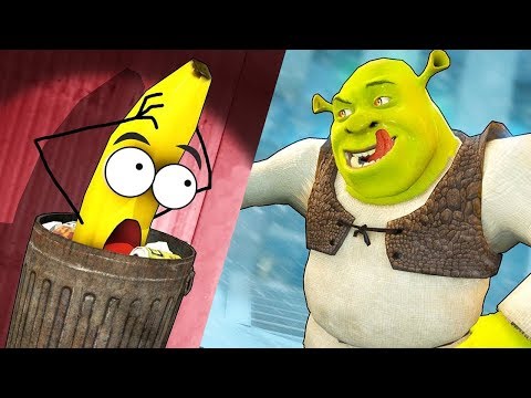 Видео: 🍌 ВОТ МЫ И ВСТРЕТИЛИСЬ СНОВА! МАНЬЯК ШРЕК И БАНАН - CS:GO Прятки (КС ГО Маньяк)