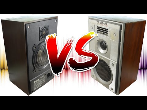 Видео: Радиотехника S-30(10 АС-222) vs Вега 15 АС-109(25 АС-101)