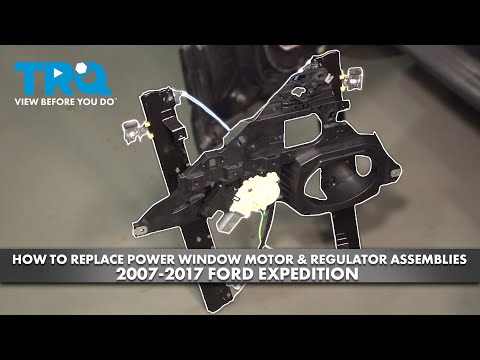 Видео: Как заменить мотор стеклоподъемника и регулятор в сборе Ford Expedition 2007-2017