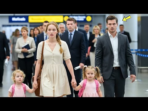 Видео: Миллионер отказался от беременной невесты — через 4 года он увидел её в аэропорту с близнецами