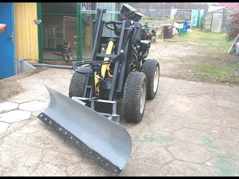 Видео: ОБОРОТНЫЙ ОТВАЛ РЕГУЛИРУЕМЫЙ на шаровых опорах Часть 22