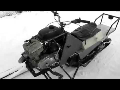 Видео: топ хороших   самодельных снегоходов