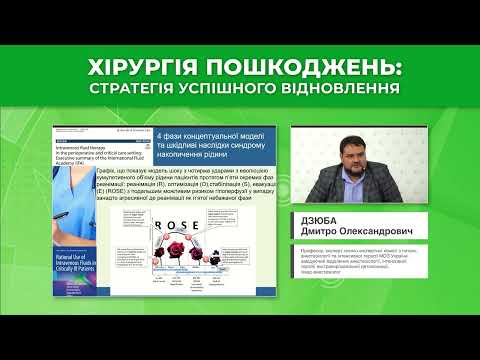 Видео: Важливість рідинного навантаження і розвантаження пацієнтів з політравмою в умовах ВІТ (Дзюба Д.О.)