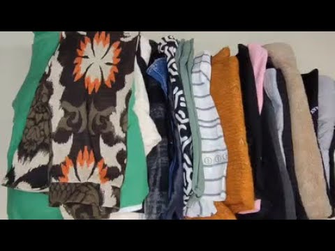 Видео: Лот 956 H&M Зима  Сток 2060р,кг 20,1 кг 59 ед