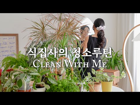 Видео: [4K] Уборка со мной! 🧹 | Как я убираюсь, когда у меня так много комнатных растений