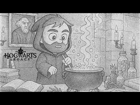 Видео: Hogwarts Legacy - используем запретную магию и общаемся с чатиком