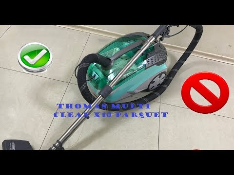 Видео: Недостатки THOMAS MULTI CLEAN X10 PARQUET