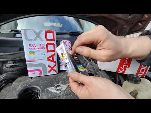 Видео: Заміна оливи Mini Countryman 1,6 турбо на Xado 5w-40 Luxury Drive з ревіталізантом☝️