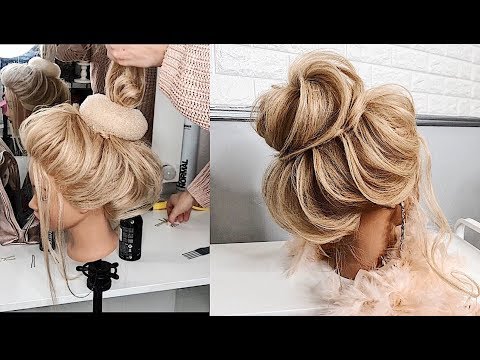 Видео: ВОЗДУШНЫЙ ТЕКСТУРНЫЙ ВЫСОКИЙ ПУЧОК | EASY ELEGANT HIGH UPDO | PEINADO RECOGIDO ALTO