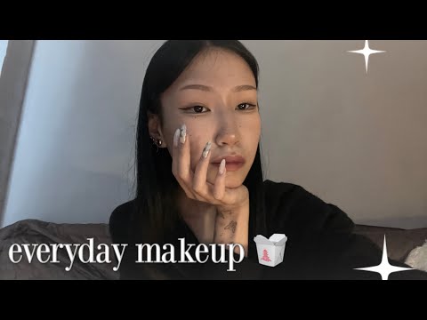 Видео: [everyday makeup] туториал на мой повседневный макияж👁️👄👁️