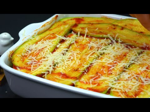 Видео: Это простое блюдо из кабачков понравилось всем. 😋 Овощная лазанья