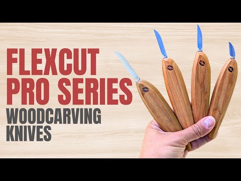 Видео: Flexcut Pro Series — обзор ножей для резьбы по дереву