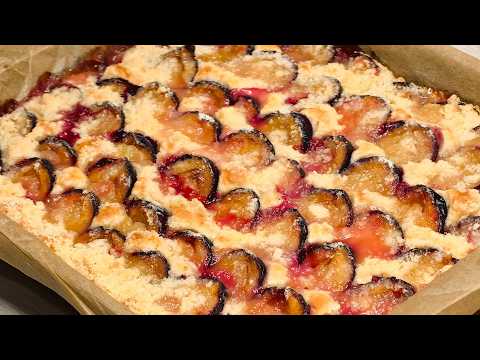 Видео: Пирог за 2 минуты: пеку пока сезон не закончится (вкуснее любого торта)🥧