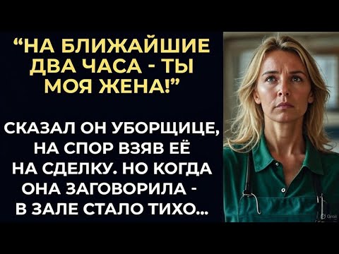 Видео: Богач на спор взял уборщицу на переговоры... Но не ожидал, что она спасёт сделку