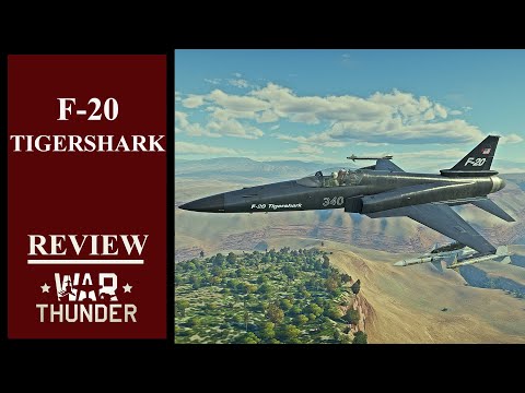 Видео: F-20 Tigershark | САМОЛЕТ, КОТОРОМУ НЕ ПОВЕЗЛО ДАЖЕ в War Thunder