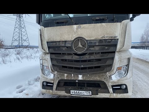 Видео: Мерседес АКТРОС !!! Система охлаждения автомобиля )))