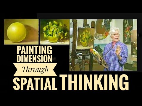 Видео: Масляная живопись: пространственное мышление и развитие размерности с Хелен Ван Вик