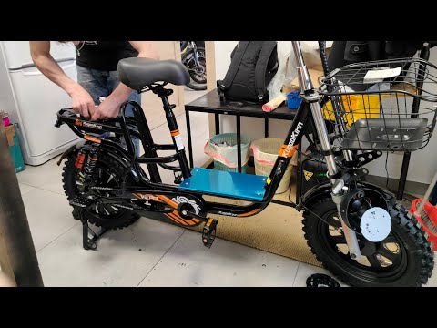 Видео: Электровелосипед Kugoo Kirin V3 Pro разбор мотора в процессе гидроизоляции #электровелосипед