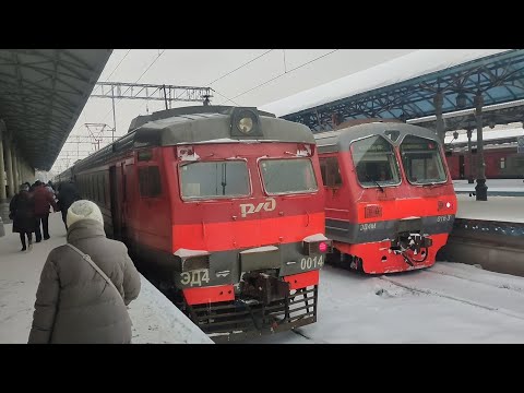 Видео: (ЯР) ЭД4-0014. Ярославский вокзал - Софрино
