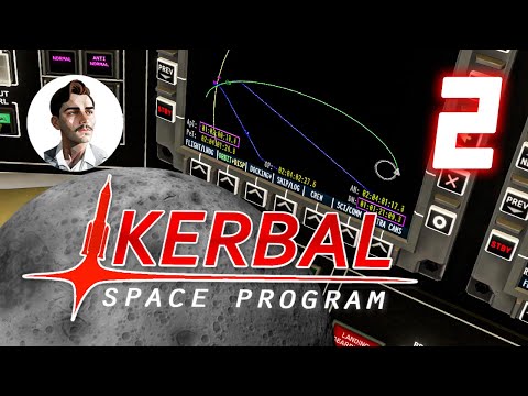 Видео: НА МУНУ ОТ ПЕРВОГО ЛИЦА | Kerbal Space Program №2 [2 СЕЗОН]