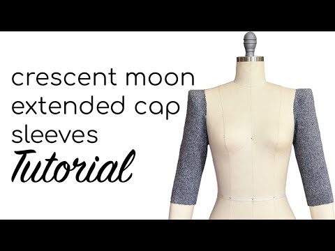 Видео: РУКОВОДСТВО ПО ПОШИВУ УДЛИНЕННОГО РУКАВОВ CRESCENT MOON | СТИЛИ РУКАВОВ | LA MODÉLISTE