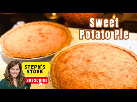 Видео: Южный пирог из батата | Легкий праздничный десерт 🥧 — Steph’s Stove
