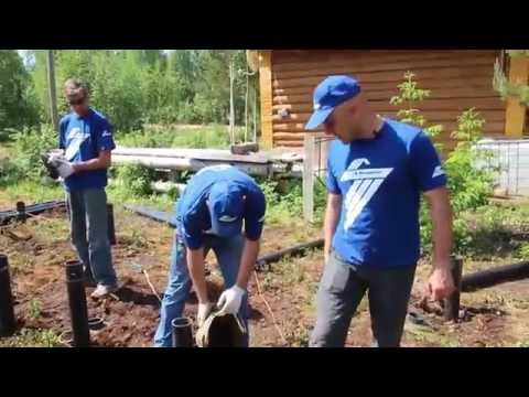 Видео: Торф - какой фундамент выбрать??? Свайно-винтовой !!! Длина свай более 5 м. "СВ-Фундамент"