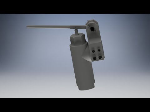Видео: Сборка клапана в Inventor - Видео уроки по Inventor