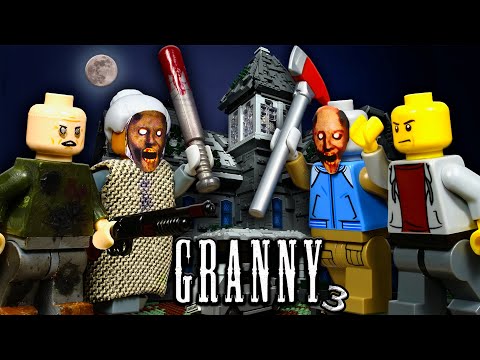 Видео: LEGO Мультфильм Granny 3 - Часть 3 / ФИНАЛ / Horror game Гренни / ЛЕГО Stop Motion, Animation [4K]