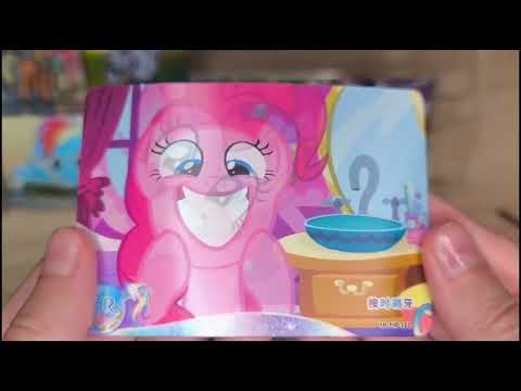 Видео: РАСПАКОВКА КАРТОЧЕК MY LITTLE PONY/коллекционные карточки с пони