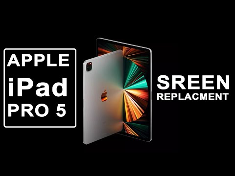 Видео: Замена разбитого ЖК-дисплея на Apple iPad Pro 5-го и 6-го поколений (12,9 дюйма) | Руководство по...