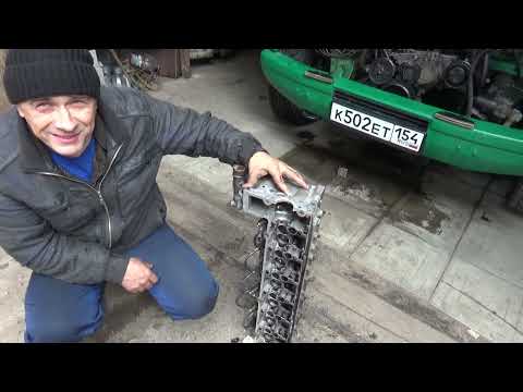 Видео: Меняем ГБЦ на "Кузнечике" Мерседес Т1