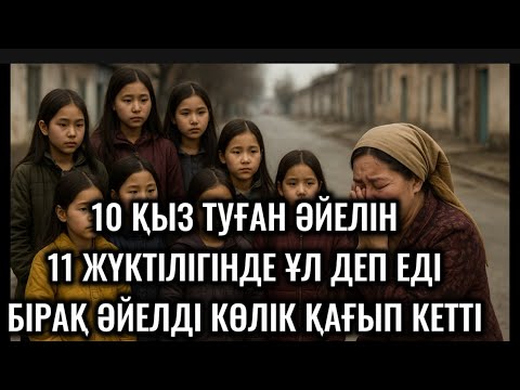 Видео: 10 ҚЫЗ ТУҒАН ӘЙЕЛІН 11 ЖҮКТІЛІГІНДЕ ҰЛ ДЕП ЕДІ,БІРАҚ ӘЙЕЛДІ КӨЛІК ҚАҒЫП КЕТІП ҰЛЫН ТҮСІРІП АЛДЫ😭😭😭