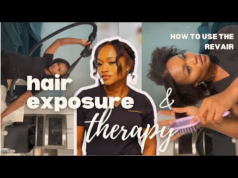 Видео: Терапия воздействием на волосы и наилучший способ использования RevAir